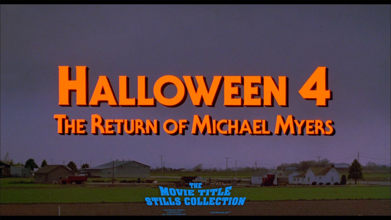 Halloween 4 Movie