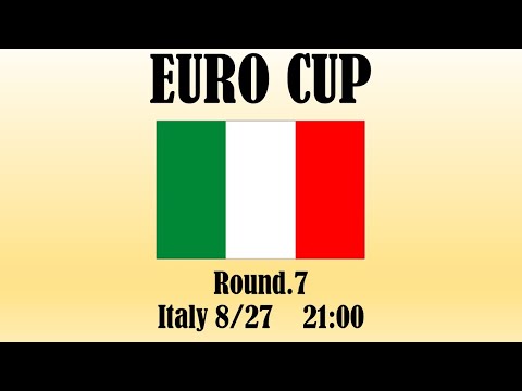 【EURO CUP 最終戦 イタリアGP】