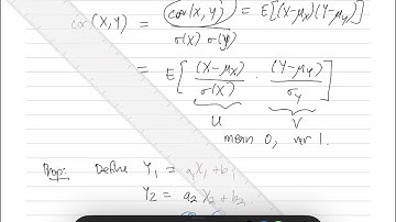 Correlation and Best Linear Predictor