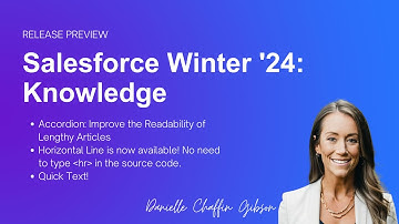 Salesforce Winter 