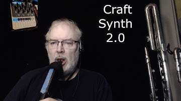 Craft Synth 2.0 vs Arp Odyssei. Yamaha WX7