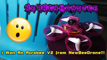 Picking Up a New Acrobee V2 from NewBeeDrone!!! - AcroBee V2