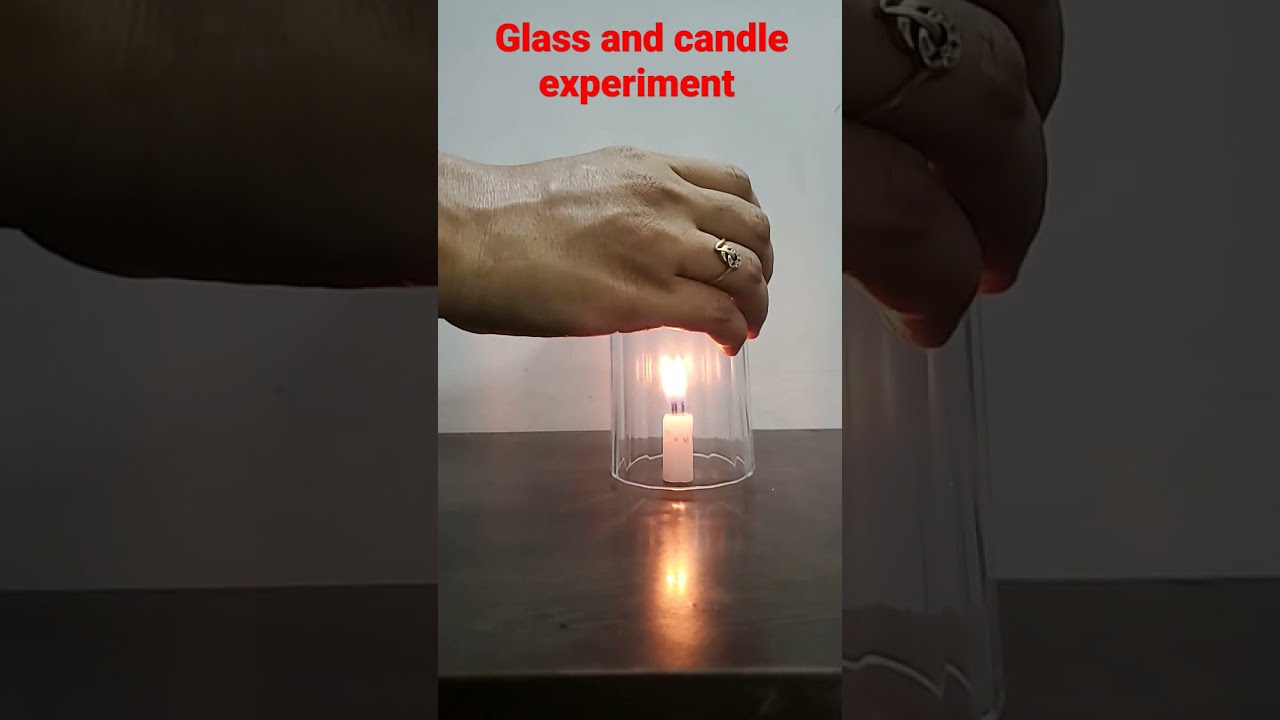 Glass And Candle Experiment