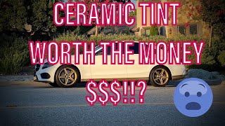 CERAMIC TINT CAR REVIEW (is the EXTRA cost worth it?) $$$