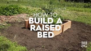 How to Build a Raised Bed | Basics | Better Homes & Gardens
