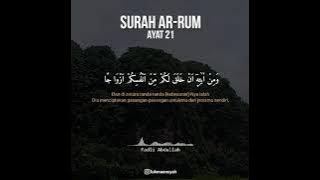 Surah Ar-Rum ayat 21 | Fadli Abdullah