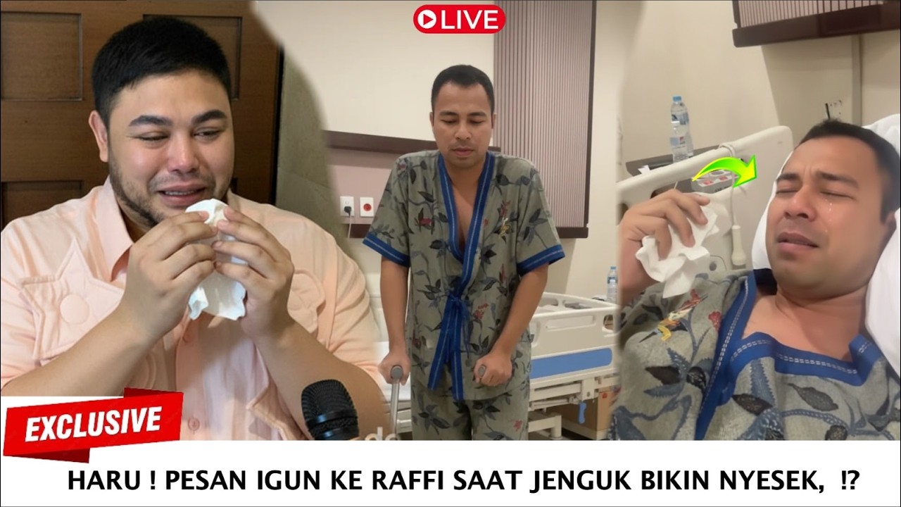GEGER ! IVAN GUNAWAN BUKA SUARA PERIHAL SAKIT RAFFI AHMAD TERKINI, SAMBIL TERISAK KIRIM DOA