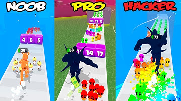 Mutation Rush - NOOB vs PRO vs HACKER