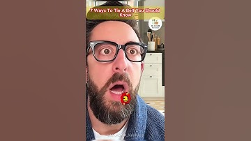 7 Ways To Tie A Belt You ShouldKnow #tips #diy #adamrose #cooking #rose #lifehacks #adam #chef