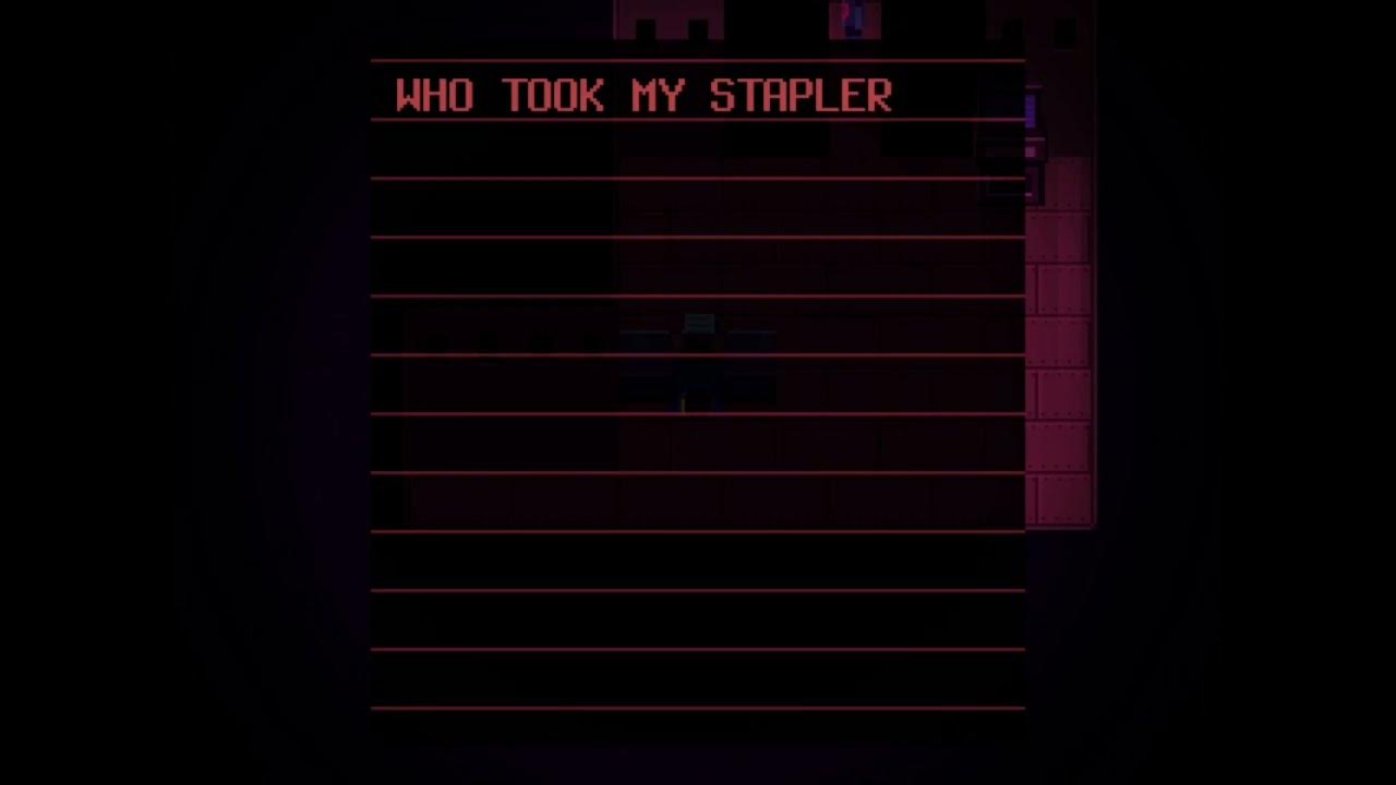 WHO TOOK MY STAPLER (WHERE HAVE ALL THE STAPLERS GONE) YouTube
