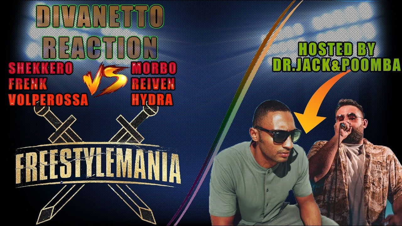 DIVANETTO REACTION EP.2-MORBO,HYDRA,REIVEN VS SHEKKERO,FRENK,VOLPEROSSA