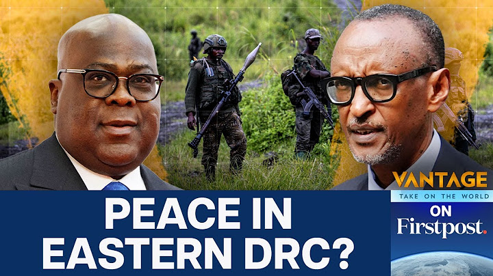 DR Congo and Rwanda Sign Draft Peace Deal to End Longstanding Conflict | Vantage on Firstpost | N18G