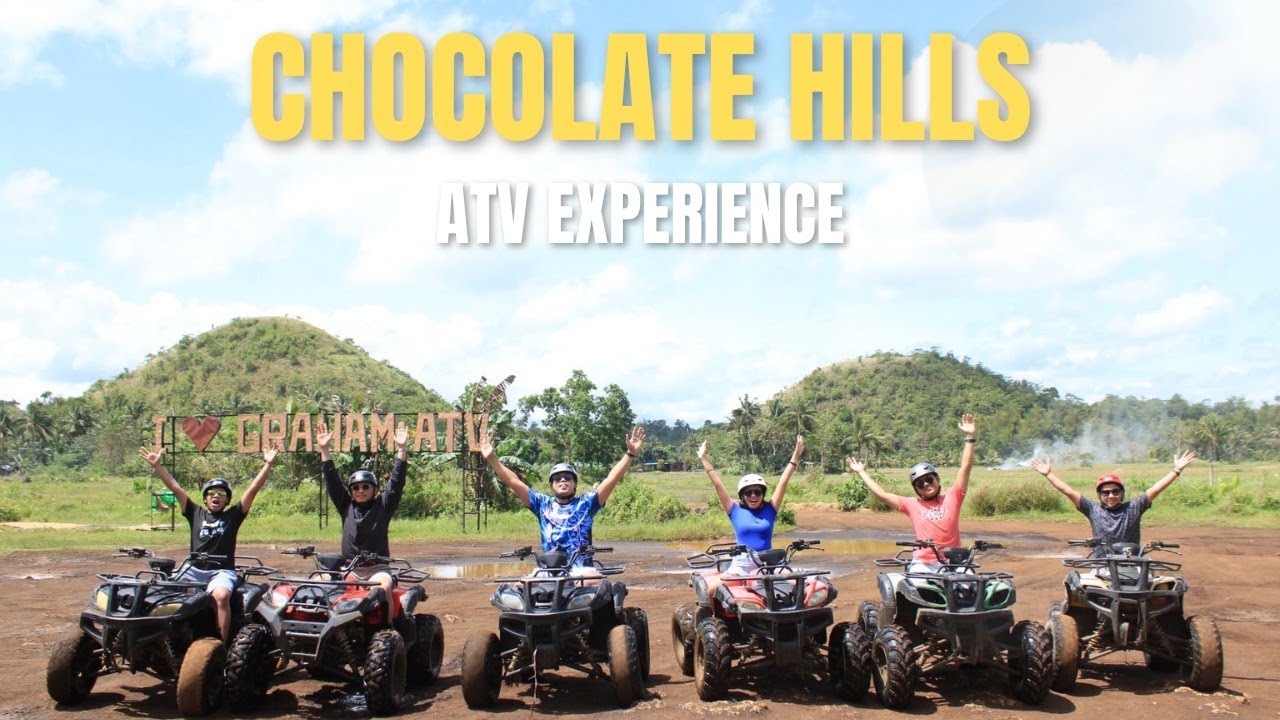 Bohol, Philippines | Chocolate Hills ATV Experience with Human Drone ...