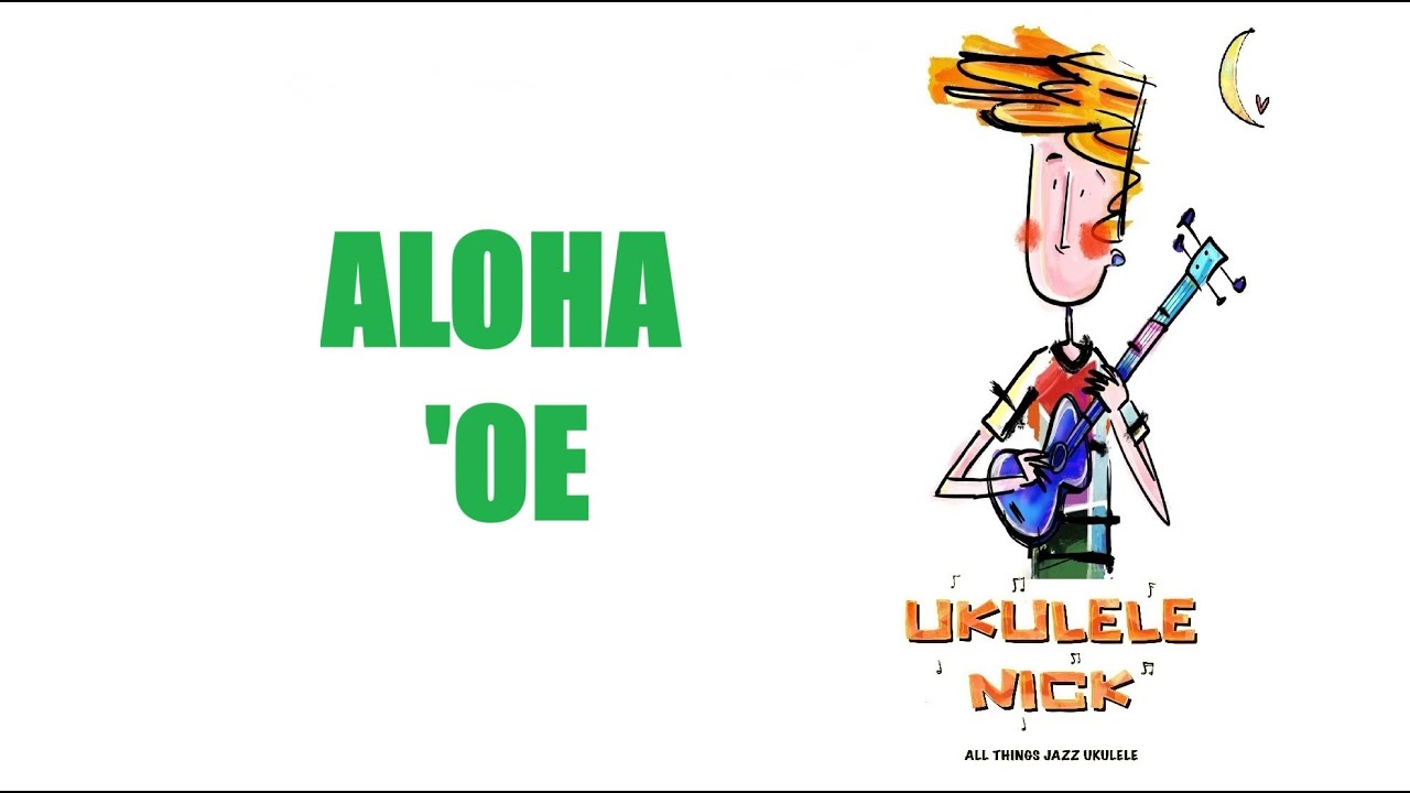 Aloha 'Oe (Farewell To Thee) - fingerstyle ukulele tutorial (with TABS)