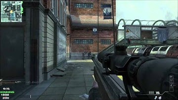 MW3 double kill one shot