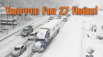 Trapped In a Car For 27 Hours In a Blizzard!