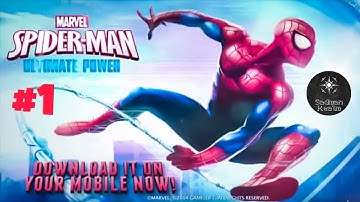 Gameplay video:- Spiderman ultimate power || Part-1