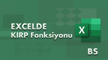 KIRP (TRIM) Fonksiyonu | Excel Dersleri
