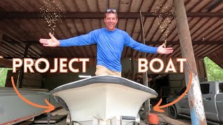 Fixing Up Our New Fiberglass Project Boat!