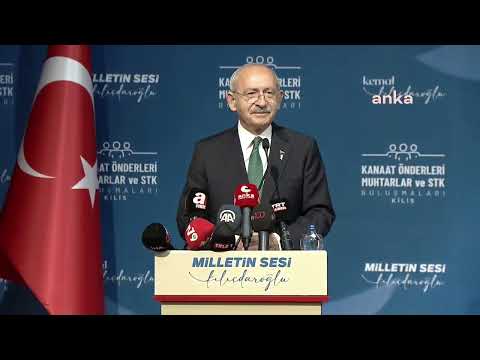 Kemal Kılıçdaroğlu, Kilis STK Temsilcileri, Muhtarlar, Kanaat Önderleri Toplantısında | 17.11.2022