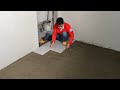 Amazing Techniques Tile Bathroom Floor With Ceramic Tile
