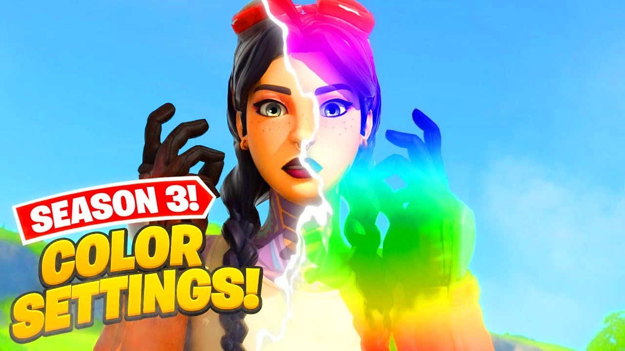 The BEST Color Settings For Fortnite Chapter 2 Season 3! (Pro Player Settings - E11 Boyer + Fxtch)