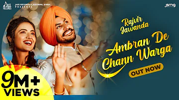 Ambran De Chann Warga | (Official Video) | Rajvir Jawanda | Mixsingh | New Punjabi Songs 2021
