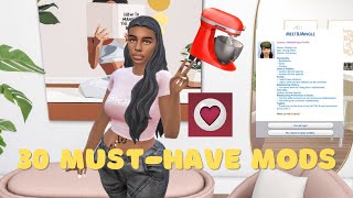 30 Must Have Mods for Realistic Gameplay + Links Included | The Sims 4