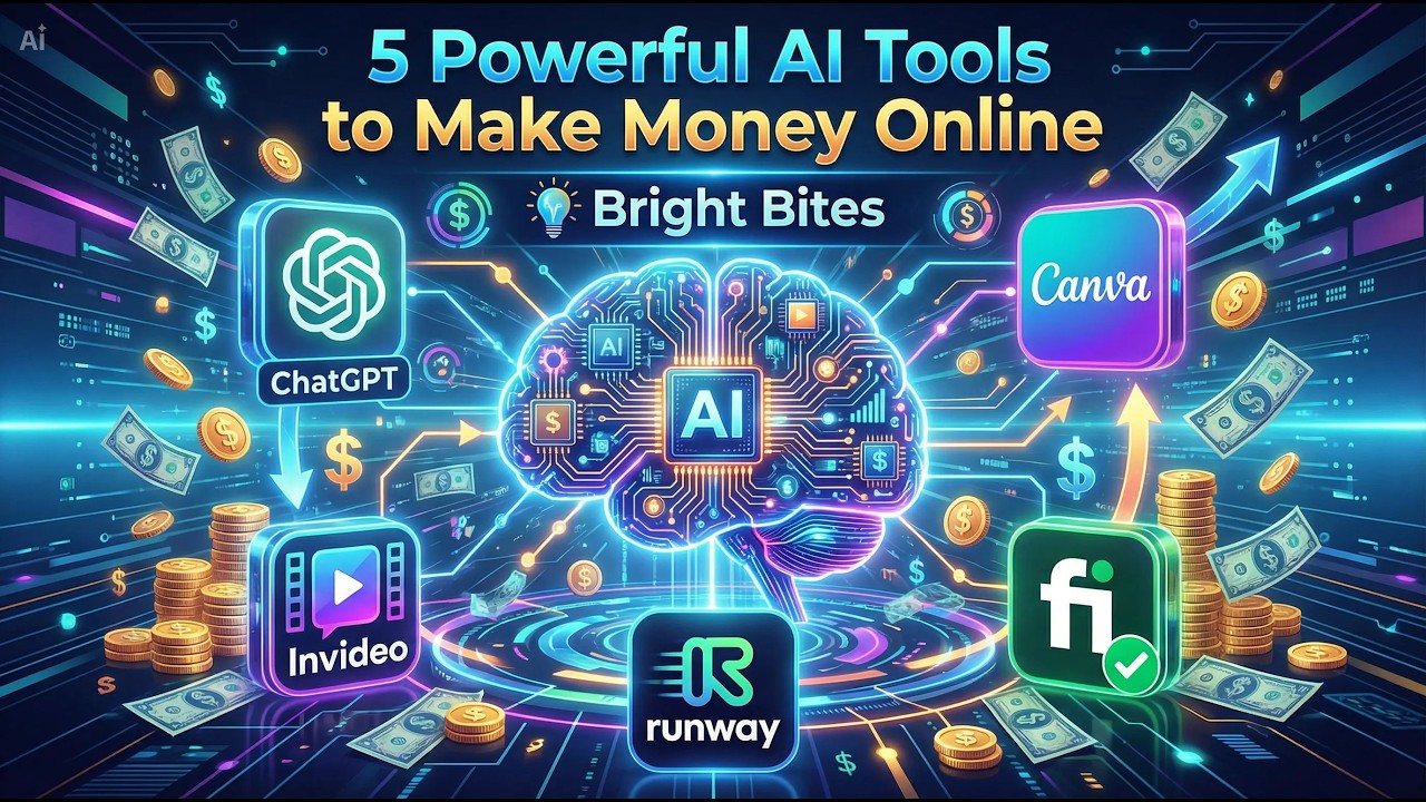 5 AI Tools That Can Make You Money in 2026 (Beginner Friendly) - YouTube