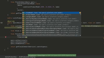SAP Commerce (Hybris) flexible search query building