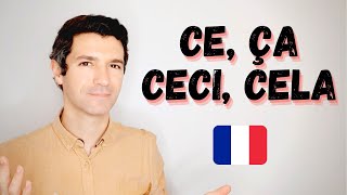 CE qui m'intéresse ou ÇA qui m'intéresse? | L'utilisation de CE, ÇA, CECI et CELA en français!