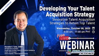 Developing Your Talent Acquisition Strategy: Innovative Talent Acquisition Strategies to Retain Top
