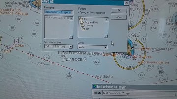 no22 2 Export Active route to flash..TECDIS