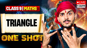 Triangles |Class 9 Maths |Chapter-07 |CBSE 2025-26 | Pranav Sir