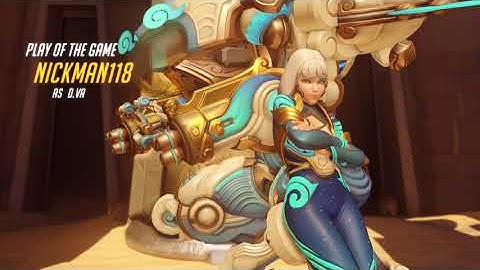 Getting A Quintuple Kill Play Of The Game As D.VA (Overwatch)