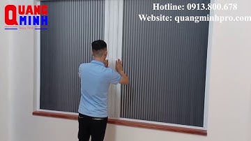CỬA LƯỚI CHỐNG MUỖI KẾT HỢP RÈM CHỐNG NẮNG LẮP TRONG KHUNG