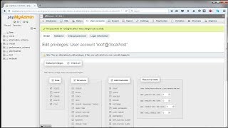 How to Set Password for Root user in phpMyAdmin