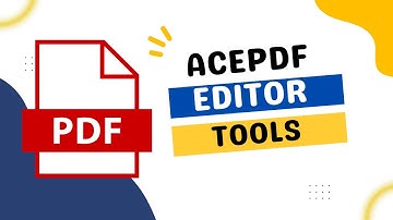 All-in-one PDF Editor, Converter, Creator, Reader "AcePDF Editor & Convertor