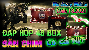 Test nhân phẩm 48 Box full code tháng 8 - 2021 MuAwaY Đập box kiếm Chim Nordic | Hoài Niệm Game TV