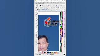 DESAIN POSTER CALEG MENGGUNAKAN COREL DRAW