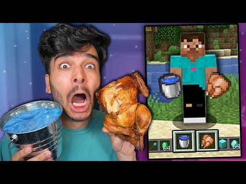 i-only-ate-minecraft-foods-for-24-hours!-(impossible-food-challenge)