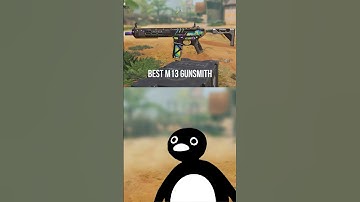 Best M13 Gunsmith in Season 4 COD Mobile: No Recoil High Damage #shorts #codm #codmobile