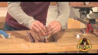 Using Gorilla Glue for Joining Dissimilar Surfaces