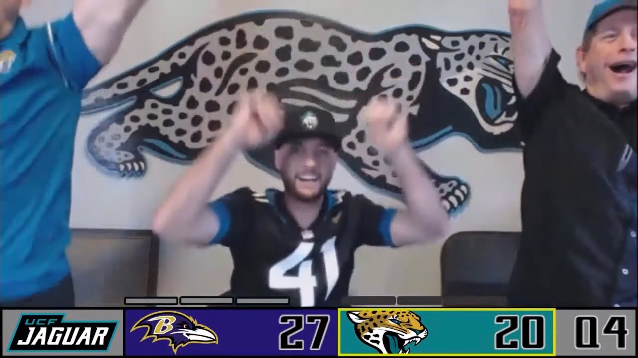 Jaguars Fans React to SHOCKING Win Over Ravens YouTube