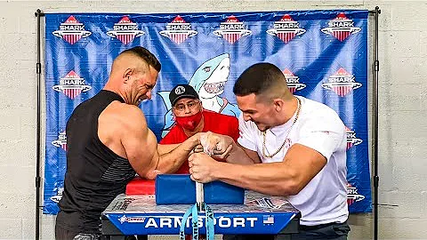 MIDIEL RODRIGUEZ vs VICTOR DE LEON ARM WRESTLING B...