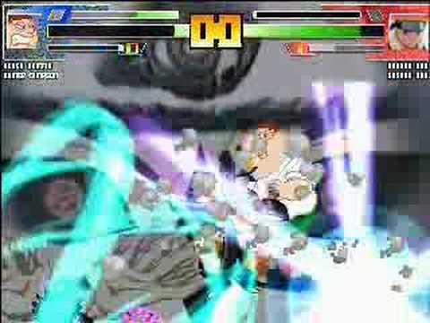 xGUTSx MU,G,E,N (PETER & HOMER VS NARUTO & SASUKE)