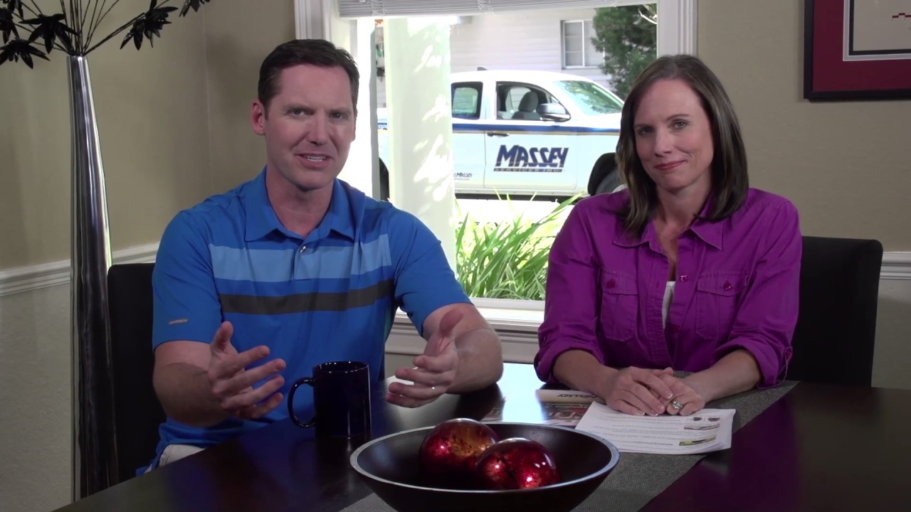 Massey Services Termite Commercial Hosts at Table