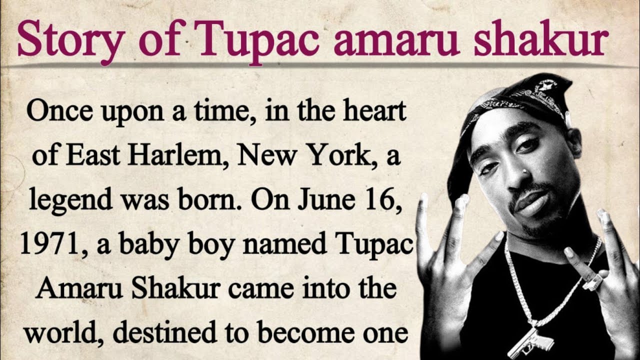 Tupac Shakur - Rapper, Actor