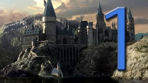 Blender Timelapse || Building Hogwarts Part 1