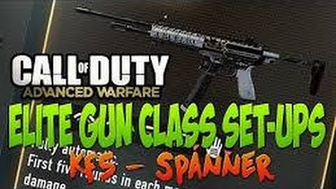 Advanced Warfare - Best Class Setup - "Elite KF5 - Spanner "
